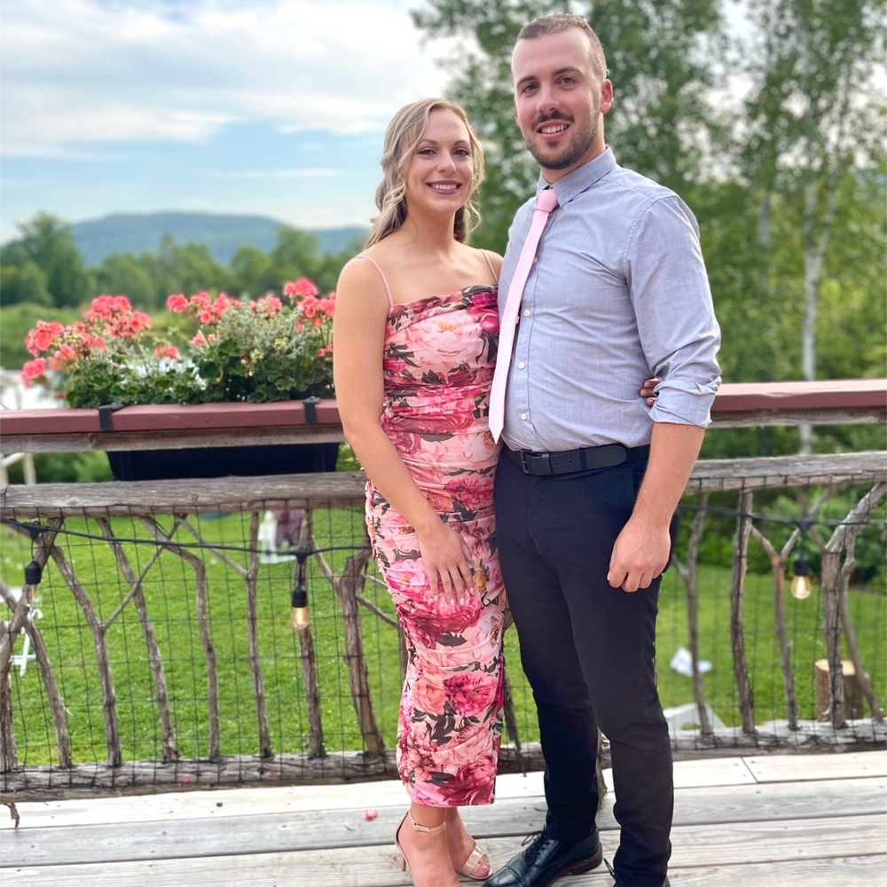 Floral Express wedding guest Dress